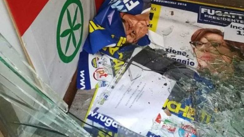 Bombë artizanale në zyrat e Lega Nord