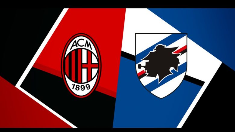 Milan – Sampdoria, formacionet zyrtare