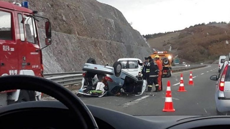 Policia jep detaje për aksidentin në autostradë