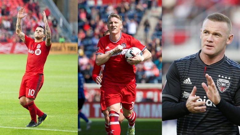 Nga Giovinco te Schweinsteiger e Rooney, 10 lojtarët më të paguar në MLS