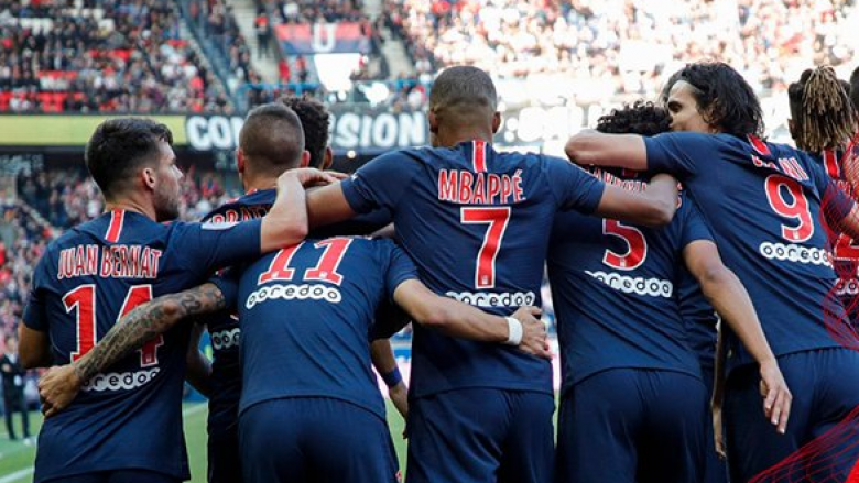 PSG merr fitoren e dhjetë radhazi në Ligue 1, mposht thellë Amiensin