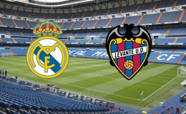 Real Madrid – Levante, formacionet zyrtare