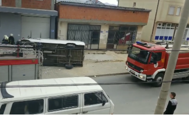 Vetë-aksident në Prishtinë, një person i lënduar