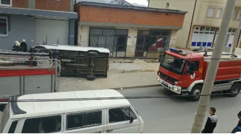 Vetë-aksident në Prishtinë, një person i lënduar