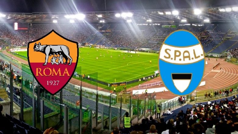 Roma – Spal, formacionet zyrtare