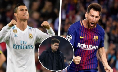 Simeone: La Liga e jashtëzakonshme, tani nuk po përkufizohet vetëm nga Messi dhe Ronaldo