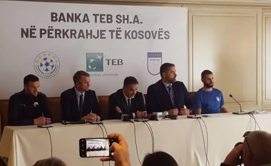 TEB Banka vazhdon sponsorizimin e Federatës së Futbollit dhe Basketbollit