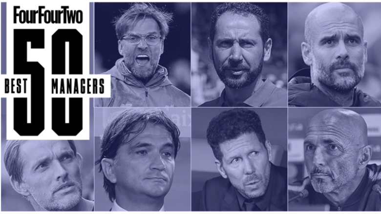 Four Four Two zgjedh 50 trajnerët më të mirë të vitit 2018: Guardiola, Zidane, Simeone e Allegri prijnë, Mourinho as në top 20-të