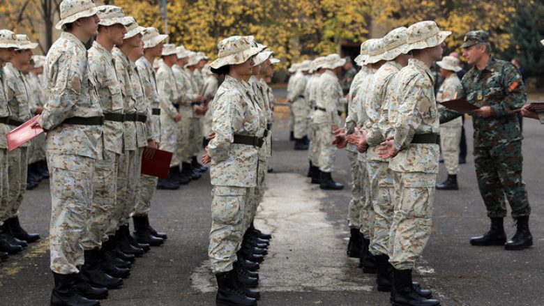 Promovohen 125 ushtarët e rinj të Ushtrisë së Maqedonisë