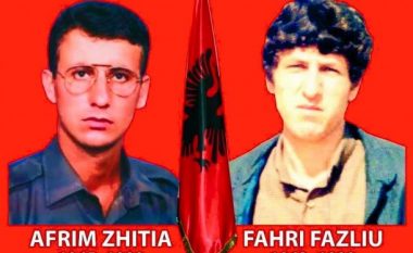 Bëhen 29 vjet nga rënia e heronjve Afrim Zhitia dhe Fahri Fazliu