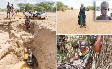 Fisi Turkana, gratë ecin dhjetëra milje në ditë dhe hapin gropa pa pajisje, për të kërkuar ujë në vendin më të thatë të botës (Foto/Video)