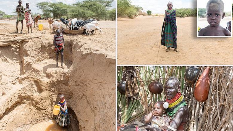 Fisi Turkana, gratë ecin dhjetëra milje në ditë dhe hapin gropa pa pajisje, për të kërkuar ujë në vendin më të thatë të botës (Foto/Video)