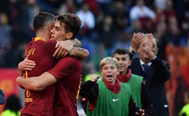 Një Totti i ri po rritet te Roma, djali i kapitenit legjendar pret topat mbrapa portës dhe tregon dashurinë për klubin verdh e kuq