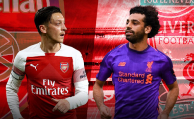 Arsenal-Liverpool: Formacionet zyrtare, shqiptarët e Topcinjëve nga minuta e parë