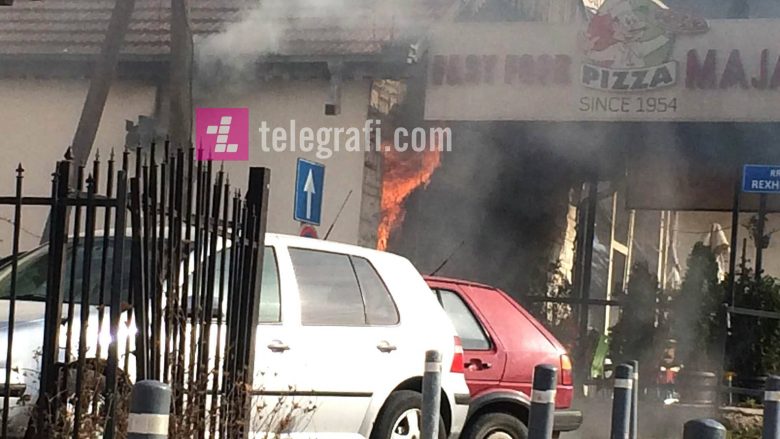 Në lokalin që ishte përfshirë nga zjarri në Prishtinë kishte shpërthyer bombol gazi