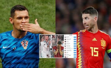 Vazhdon rivaliteti mes Ramosit dhe Lovrenit, spanjolli 'thumbon' kroatin në Instagram