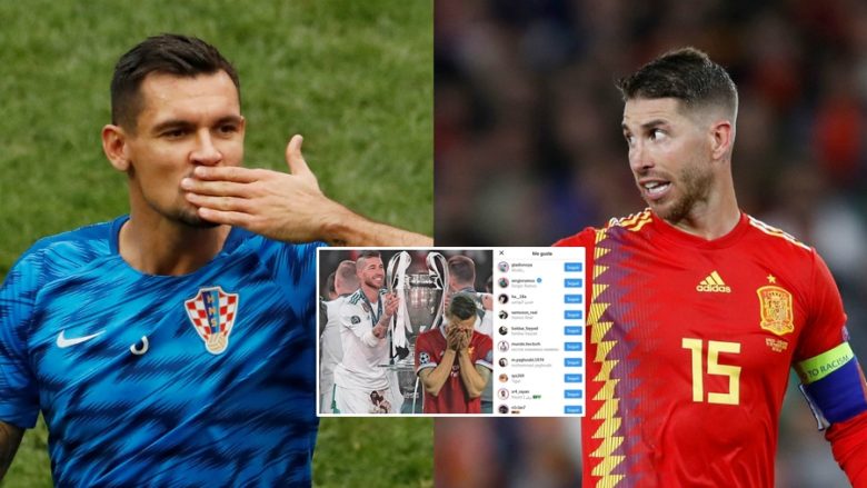 Vazhdon rivaliteti mes Ramosit dhe Lovrenit, spanjolli ‘thumbon’ kroatin në Instagram