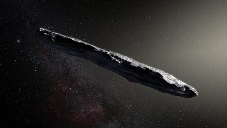 Asteroidi misterioz ndëryjor ‘mund të jetë fluturake hulumtuese e dërguar prej jashtëtokësorëve‘ (Foto)