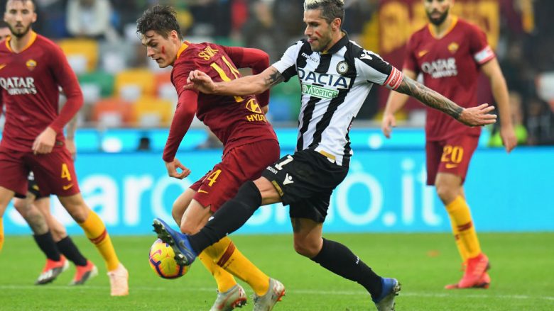 Udinese 1-0 Roma, nota e Behramit dhe të tjerëve