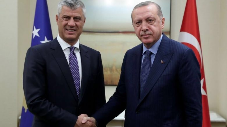 Thaçi në Paris takohet edhe me Erdoganin: Ai është mbështetës i fuqishëm i Kosovës