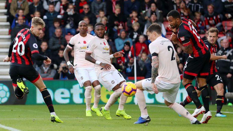 Bournemouth 1–2 United, notat e lojtarëve