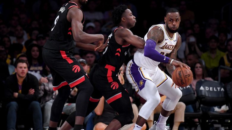 Toronto të pandalshëm, triumfojnë ndaj LA Lakers