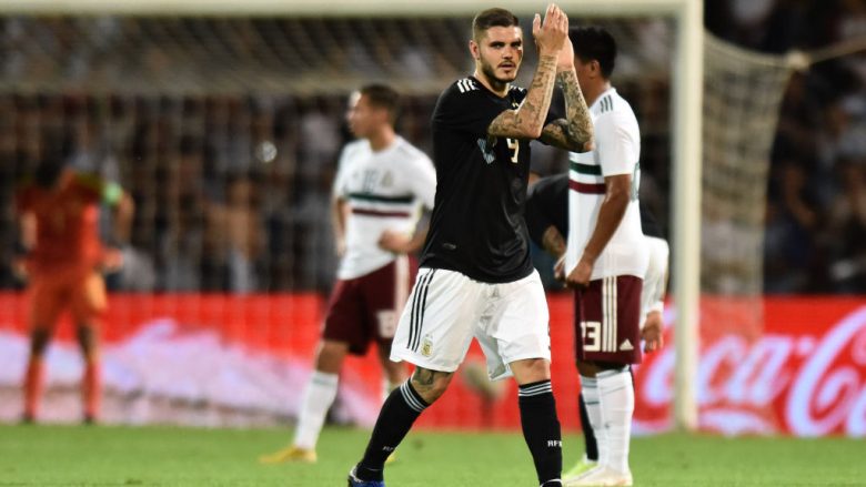 Icardi: Jam i lumtur me golin e parë për Argjentinën