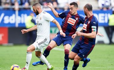 Eibar 3-0 Real Madrid, notat e lojtarëve: Dështojnë yjet madrilen