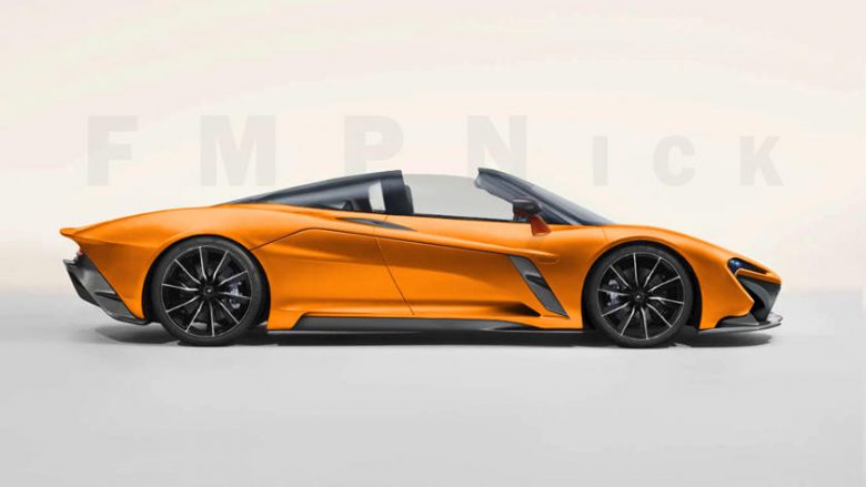McLaren Speedtail duket i mahnitshëm si një Spider (Foto)