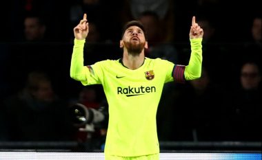 Messi bëhet lojtari që shënon më shumë gola për një ekip në Ligën e Kampionëve, kalon Ronaldon