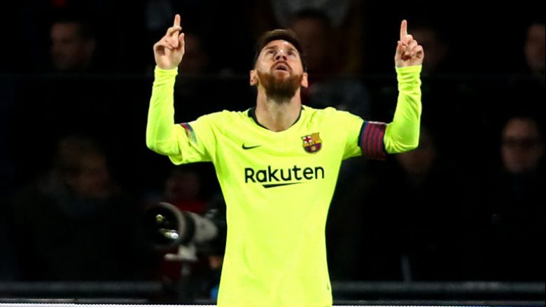 Messi bëhet lojtari që shënon më shumë gola për një ekip në Ligën e Kampionëve, kalon Ronaldon