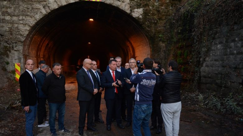 Lekaj kërkoi punë cilësore në sanimin e tunelit në hyrje të Mitrovicës