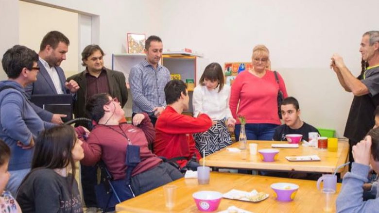 Hapet Qendër e re për fëmijët me paralizë cerebrale në Shkup