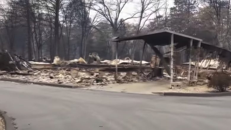 “Qyteza e zhdukur” nga zjarret në Kaliforni – nga pamjet, duket se ka ndodhur apokalipsi (Video)