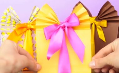 Truk 1-minutësh: Mësohuni t’i mbështillni dhuratat më mirë se në dyqane