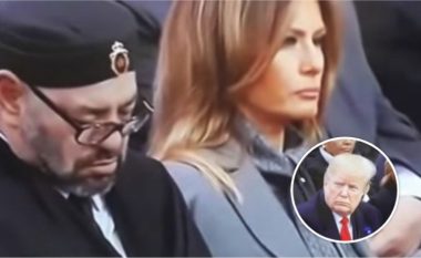 Flet Macron, mbreti i Marokut bën “një sy gjumë” – shihni reagimin e Donald Trump (Video)