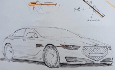 Skicat që e shfaqin Genesis G90 2020 (Foto)