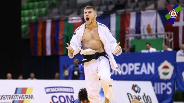 Akil Gjakova mposhtet në finale, por fiton medaljen e argjendtë në Grand Prixin e Hagës