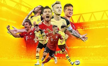 Dortmund – Bayern Munich, formacionet zyrtare të klasikes gjermane