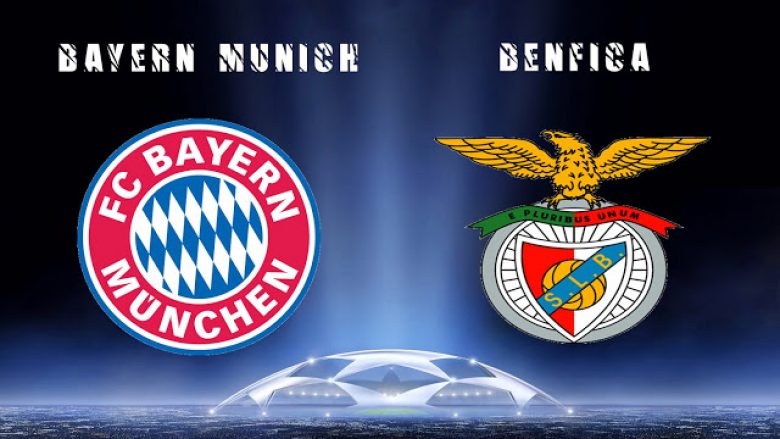 Formacionet bazë: Bayerni kërkon kualifikimin në ndeshjen ndaj Benficas