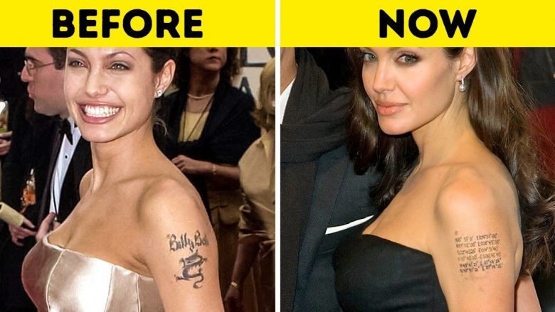 Nëntë tatuazhet e personazheve të famshëm të Hollywoodit dhe kuptimet e tyre