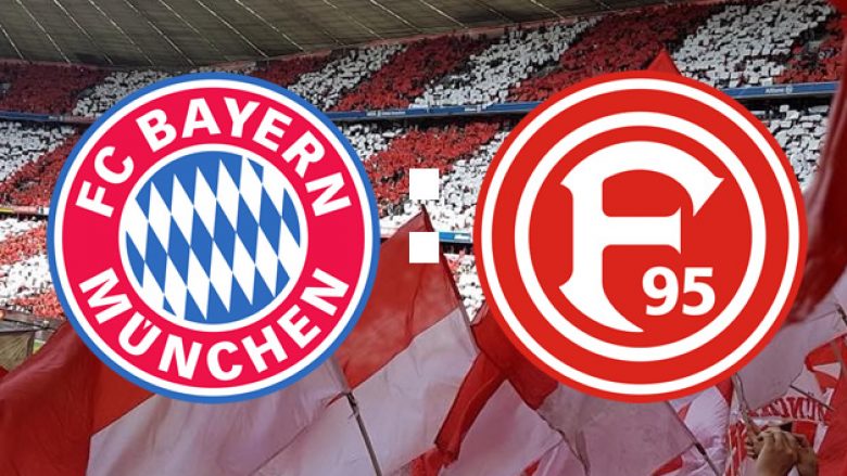 Bayern Munich – Dusseldorf, formacionet zyrtare