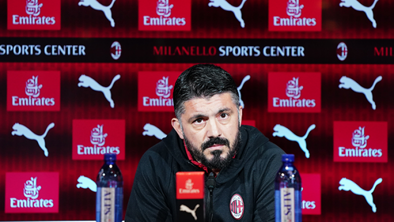 Gattuso aryseton barazimin me Bolognan: Ata luajtën me dhjetë lojtarë në mbrojtje