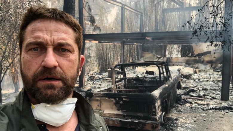 Zjarret në Kaliforni i djegin krejtësisht shtëpinë Gerard Butlerit