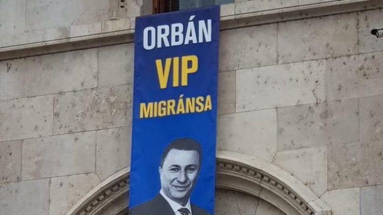 “Gruevski, VIP migranti i Orban-it” (Foto)
