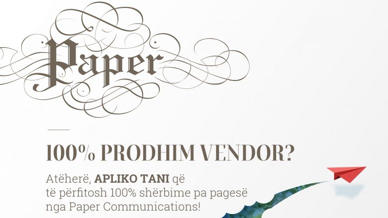 Paper Communications hap dyert për prodhuesit vendor, ofron shërbime pa pagesë