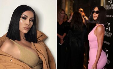Fjolla Morina duket si Kim Kardashian në imazhet e fundit