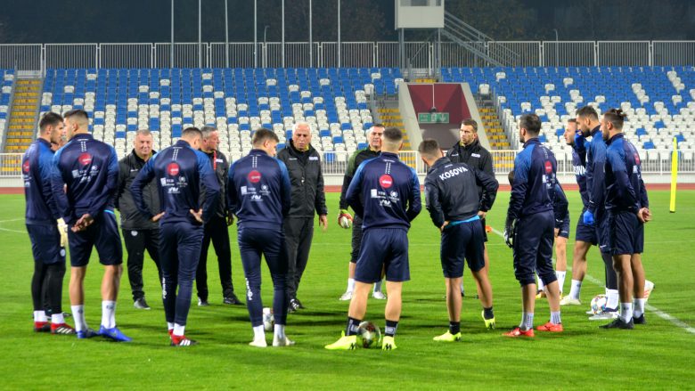 Kosova zhvilloi stërvitjen e parë, përkushtim dhe optimizëm për sukses  – Flasin Kryeziu, Muriqi e Avdijaj