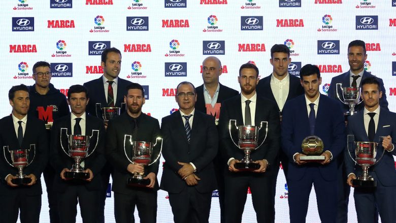 La Liga ndanë çmimet kryesore, Messi zgjidhet lojtari dhe golashënuesi i vitit