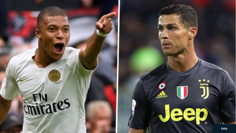 Juventusi kërkon Mbappen si partner të Ronaldos